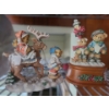 Image 1 : Cherished Teddies- Sven/ Liv, First Noel Music Box- Tallest: 7 T