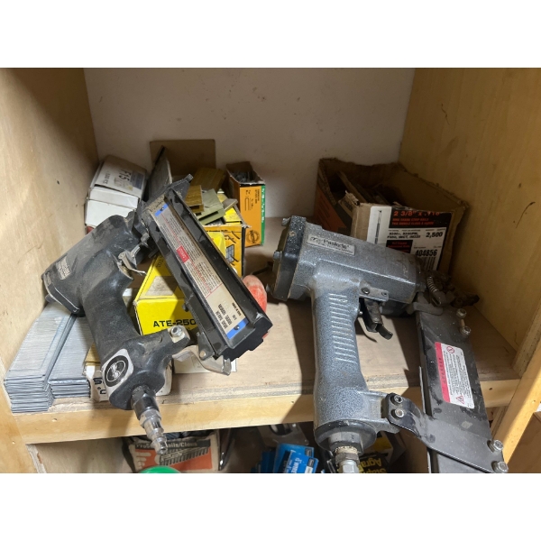 Brad Nailers Staple Guns With Lifetime Supply of Staples 
