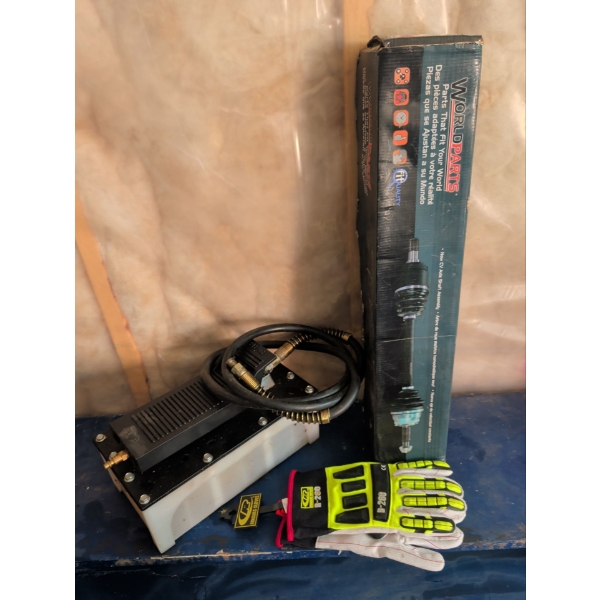 Garage MISC. -  World Parts Brand CV Axle Shaft Assembly Hydraulic Foot Pump w