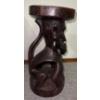 Image 3 : Solid Ironwood Malaysian Carved Figure/Stool - 9W, 17.5T 