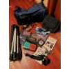Image 2 : Photographer's Essentials - Portable Tripod Mini Action Cam Photo Books Straps & more