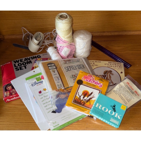 New Stich Kits Weaving Loom Macrame Rope & more