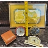 Image 2 : Decorative Clocks, Philishave Razor, and Peacock Artwork Display