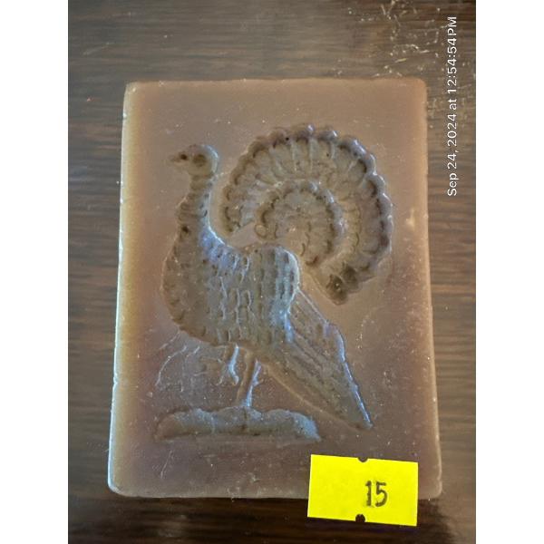 Antique Turkey Mould 3Wx3.5T