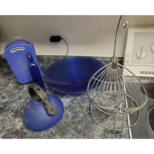 Cobalt Blue Kitchen Collectables - Fruit Hammock Decorative Bowl & More