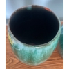 Image 2 : Vintage Two BMP Vases Taller Vase Has Chip 11 Inches High