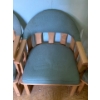 Image 3 : Set of 5 Green Chairs Width 20" Depth 22" Hight 32"
