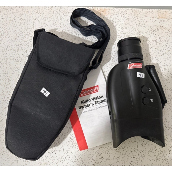 Coleman Night Vision Binocular Battery Operated Tested