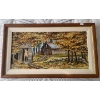 Image 1 : Gail Patriarche Oil On Canvass - Barn 24 x 14