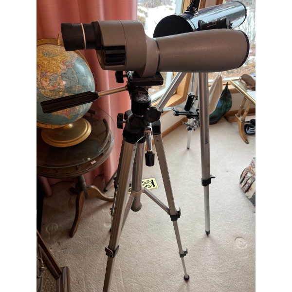 Bushnell space master two with tripod sighting scope in great condition. 