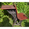 Image 1 : Ideal Cast Iron and Wood School Desk Pat. 1891