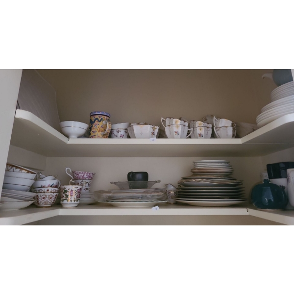 Shelley England, Royal Tuscan "Richelieu", Royal Chelsea and Miscellaneous Cups, Plates and More!