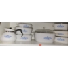 Image 1 : Fat Corning Ware Collection - Heat Safe Glass w/ Lids 