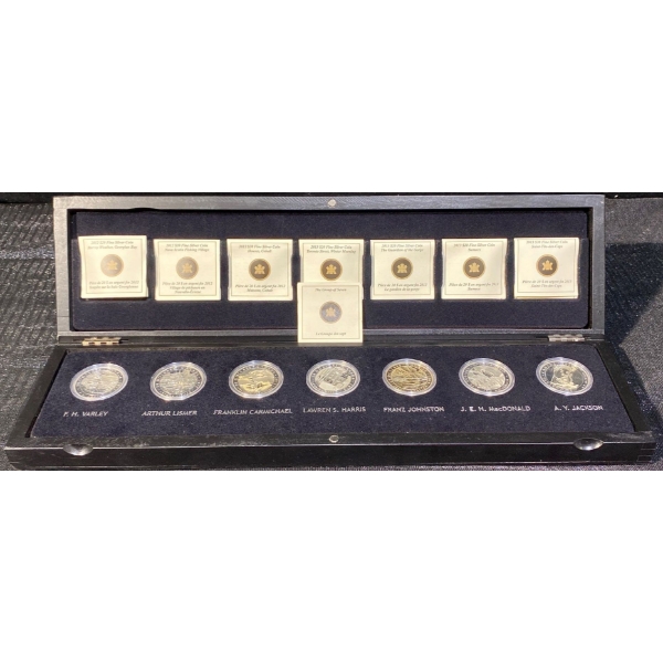 RCM "Group of Seven" Seven $20 Silver Coin Collection 