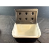Image 6 : Marlboro Plate EP on Brass Platter Dish with Lid and Crystal Platter Including Mini Hard Cooler