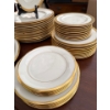 Image 5 : White and Gold Trim Lenox Eternal Dish Set