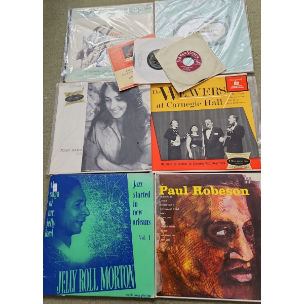 Vintage Classical Albums including Satchmo, Bach, Edith Piaf and More!