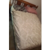 Image 3 : Wooden Headboard 62 W, 35 T- Rails and Mattress Also Included 