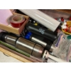 Image 6 : drawer full of coffee, urns, thermoses, lighters, aprons, corn holders, and reflective tape all sold