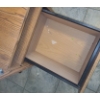 Image 8 : Sauder MDF Cabinet w/ Hideaway Desk 42 W, 23 D, 71 T, Key NOT Included 