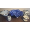 Image 1 : Bowl 10" Diameter Top, 4 T, Shell 15 W, 12 D, 5 T, Tallest Jug 4.5" Diameter Bottom, 6.5 T and More!