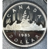 Image 2 : 1985 Canadian Silver & Nickel Dollar Proof Set