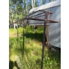 Image 3 : Heavy Duty Metal Hanger with Dual Rails