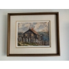 Image 1 : Lovely 'Fishermans Shack' Painting By: Norbert Collins - 25.5x21.5 