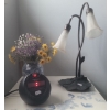 Image 1 : Home Essentials - Lily Pad Lamp, Artificial Bouquet, Vintage Alarm Clock 