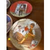 Image 4 : Norman Rockwell Decorative Plate Collection (9W Each, One Chipped)  