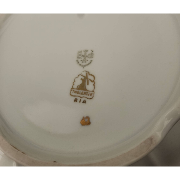 David Winter Archer's Thrice Cottage and Assorted Porcelain Tableware