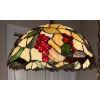 Image 4 : Gorgeous Tiffany Style Pendant Lamp - Plug In Ready - Swag Style
