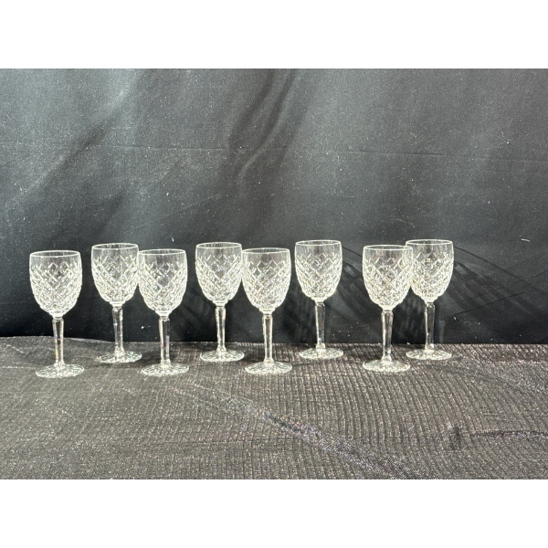 Waterford Crystal Goblets (8) Small