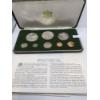 Image 1 : 1974 Trinidad And Tobago Coin Set- Large 925 Coins