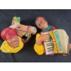 Image 1 : Bossons Chalk Ware Including: Accordion Player
