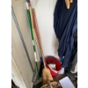 Image 5 : Closet Lot with Jackets, Tools, Lawn Care Items, and Miscellaneous Goods