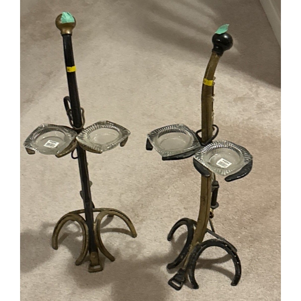 Set of Stands Made out of Horse Accessories - 27T Each