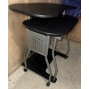 Image 3 : Metal Framed L-Shaped Computer Desk Or Corner workstation 33"x 22"