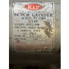 Image 2 : K &F bench grinder model – TY – 106H 3/4 horsepower on solid cast iron base with extra grinding whee