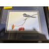 Image 2 : Perched Bird Painting (6.25" x 4.5")