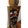 Image 1 : Small Book Shelf w/Assortment of Goodies- Hats, Pen, Wall Hanging, Wallets & More  24"w x7"d x 54"t