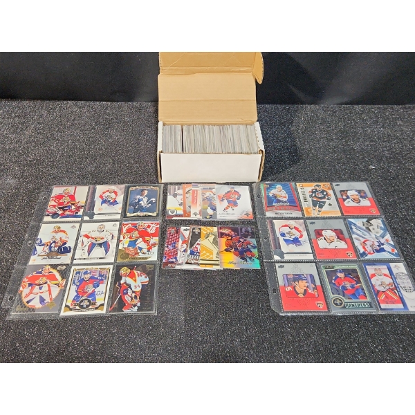 1 Box Of Florida Panthers 1993-2026 Era Hockey Cards With 2 Sleeves #1