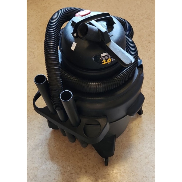 Shop Vac Model QPS30 Wet/ Dry Vac- Used