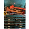 Image 2 : Beach Metal Tool Chest w/ Contents 20x14x19
