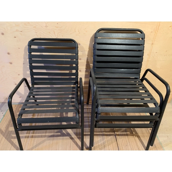 Set of Three Patio Chairs
