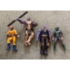 Marvel 2018 Avengers Endgame Thanos, Marvel 2017 Thanos, Marvel Legends Sentry, Marvel Whirlwind l