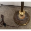 Image 2 : Stand-Up Brass Floor Lamp with Large Flared Shade