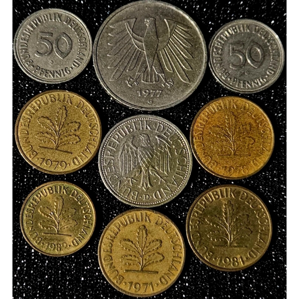 German Pfennig Coin Collection