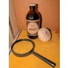 Image 5 : Antique Hip Flask Personal Care Kit Magnifying Glass Proantic Portrait & More