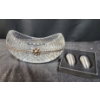 Image 1 : Fancy Free! Darling Crystal Bowl with Philippi S&P Shakers
